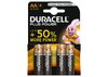 Duracell Batterien PLUS POWER AA 4Stk.