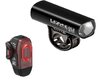 LEZYNE Lichtset Hecto Pro 65 + KTV - schwarz